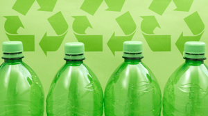 matière plastique recyclée pour l'économie circulaire